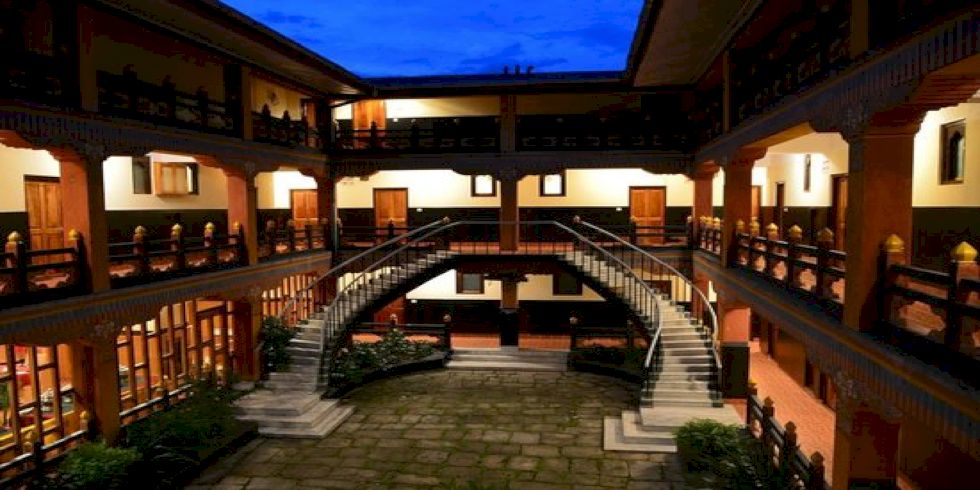 Wangchuk hotel night view
